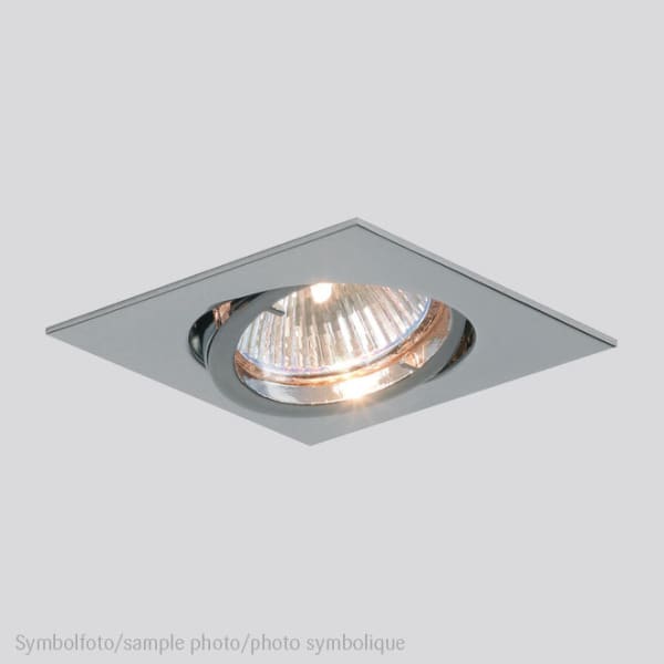 PLANLICHT - NV EB-Strahler 30° quadratisch perlchrom
