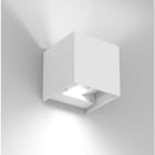 PLANLICHT - spacecube 100 IP54 eckig weiss 2x2W LED 230lm 3000K