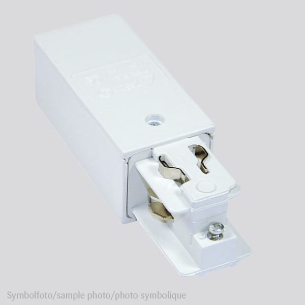 PLANLICHT - Einspeisung links WSzu 3-Phasen Stromschiene eckig LxB: 80mm
