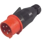 GIFAS - Vollgummi-CEE-Stecker 5x32A 400V IP44