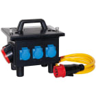 GIFAS - Mobiler Vollgummi Verteiler BR 6200 - IP44, stapelbar