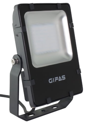 GIFAS - LED Flächenstrahler PLAZA FlatLED Flood, IP66, 24W, 3.400lm