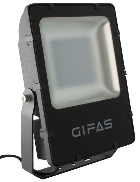 GIFAS - LED Flächenstrahler PLAZA FlatLED Flood, IP66, 72W, 10.180lm