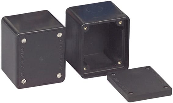GIFAS - Vollgummi Gehäuse BR 2100 - IP54, schwarz