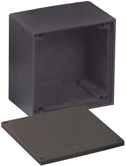 GIFAS - Vollgummi Gehäuse BR 1212 - IP65, schwarz