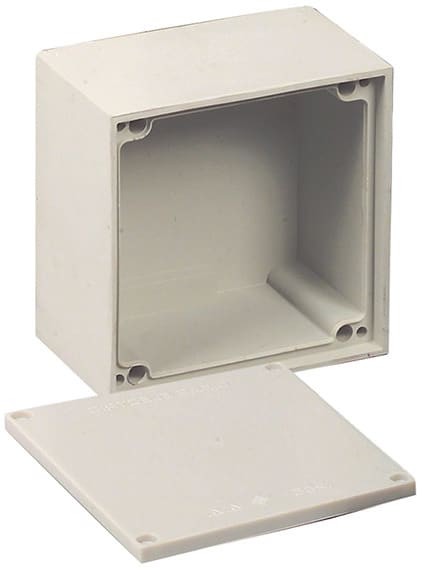 GIFAS - Vollgummi Gehäuse BR 1212 - IP65, grau