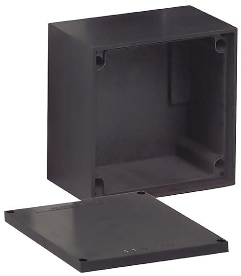 GIFAS - Vollgummi Gehäuse BR 1616 - IP65, schwarz
