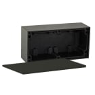 GIFAS - Gehäuse Vollgummi Abzweigdose leer 200x100x65 IP67 schwarz