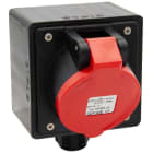 GIFAS - VG AP Steckdose BR 2500 IP44 1xCEE 32A M25