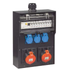GIFAS - Vollgummi Steckdosenverteiler BR7400 - IP44, 1/M32 unten