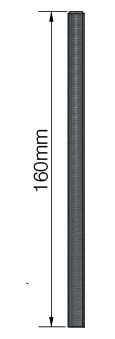 GIFAS - Gewindestange 160mm Bodensteckdose FONTO