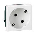 GIFAS - Schukosteckdose 16A 230V, Gr. 1, weiß