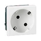 GIFAS - Schukosteckdose 16A 230V, Gr. 1, weiß