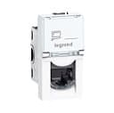 GIFAS - Steckdose RJ45 8P CAT6, Gr. 0,5, weiß
