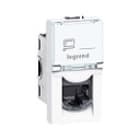 GIFAS - Steckdose RJ45 8P CAT6, Gr. 0,5, weiß