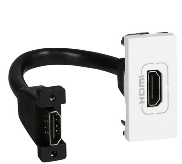 GIFAS - HDMI Steckdose für Bodensteckdose FONTO 8xxx weiß