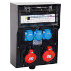 GIFAS - VG AP Steckdosenverteiler BR 7400 IP44 CEE32A CEE16A Schuko FI LS M32