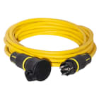 GIFAS - Vollgummi Schuko-Verlängerungen 25m, 3x1,5 16A230V