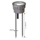 GIFAS - GIFAS VisuLED Home Erdspiess/Erdhalter V2A, Ø8x200mm