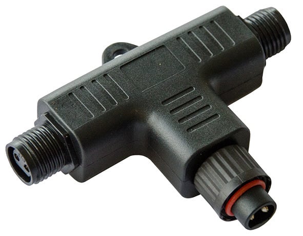 GIFAS - GIFAS VisuLED Home T-Adapter IP68, 2P-12A, 250V, ohne Schutzkappen