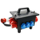 GIFAS - VG Steckdosenverteiler mobil BR 62HP IP44 1xCEE32A 2xCEE16A  3xSchuko FI LS 2m