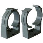 GIFAS - Rohrschelle Kunststoff PA21 Typ 51 grau RAL 7001 halogenfrei