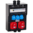 GIFAS - VG AP Steckdosenverteiler BR 7400 IP44 CEE32A CEE16A Schuko FI LS M32