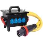 GIFAS - VG Steckdosenverteiler mobil BR 6700 IP44 2xCEE 32A 2xCEE 16A 4xSchuko LS FI 3m