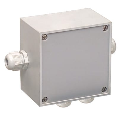 GIFAS - Vollgummi Abzweigdose grau 100x100x65 IP65 4M20