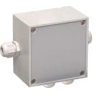 GIFAS - Vollgummi Abzweigdose grau 125x125x76 IP65 2M20 2M25