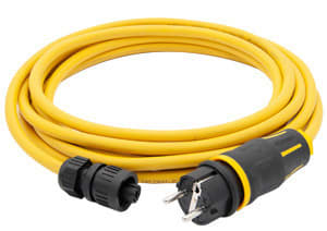 GIFAS - Anschlussleitung 15m, 1xSchukostecker, 1xCA3LD