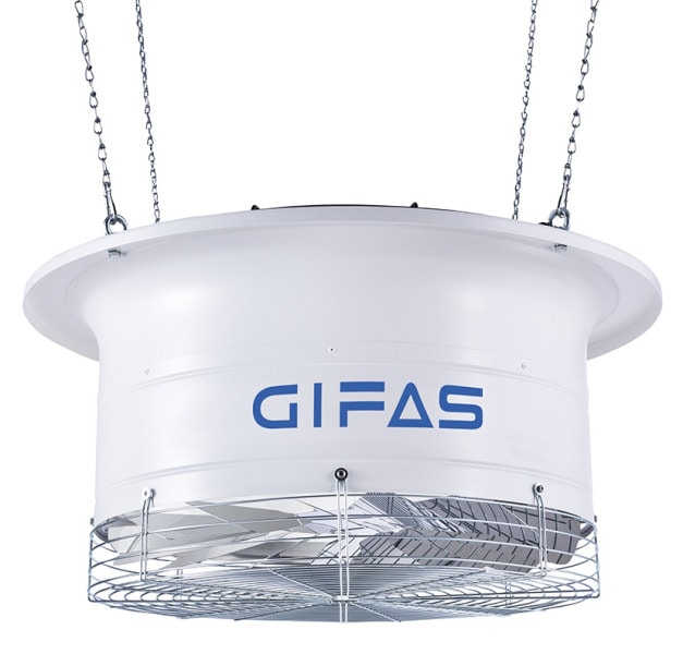 GIFAS - Deckenventilator umschaltbar über Digitalkontakt