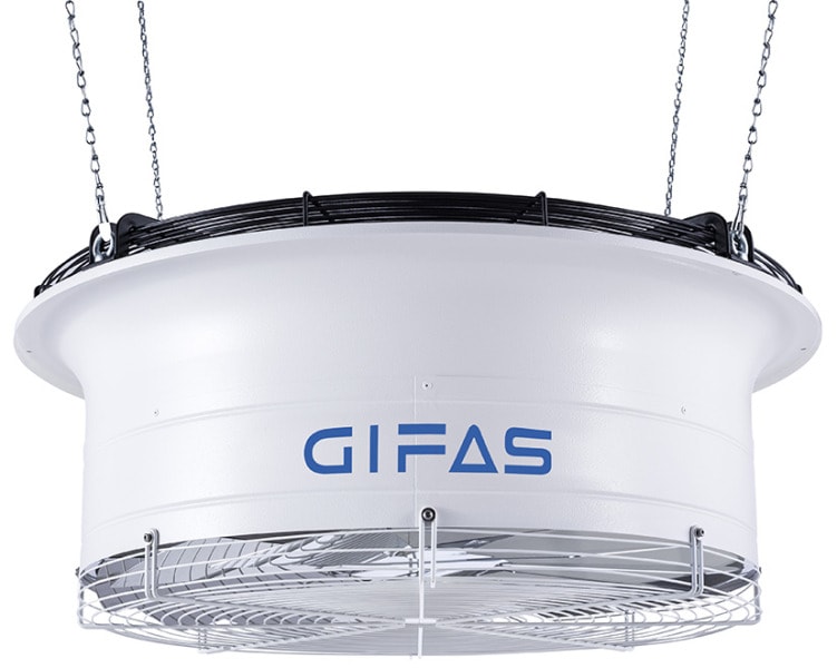 GIFAS - Deckenventilator stufenlos steuerbar über 0-10V Signal