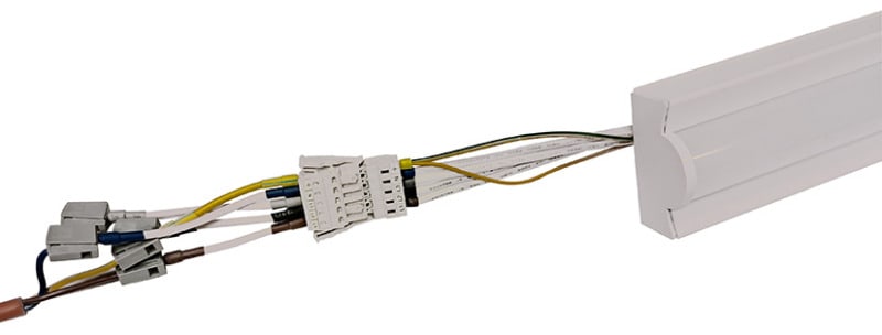 GIFAS - Einspeisung zu LED Lichtbandmodul GIFAS TEC