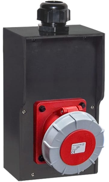 GIFAS - VG AP Steckdosenkombination BR 7250 IP44 CEE63A M40