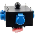GIFAS - VG Steckdosenverteiler hänge BR 1616 IP44 1xCEE16A 3xSchuko M25