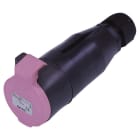 GIFAS - Vollgummi-CEE-Kupplung 2x16A 24V IP44