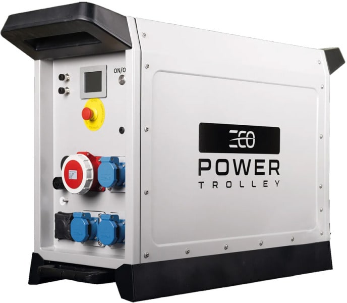 GIFAS - ecoPowerTrolley 8,9kWh Mobiler Batteriestromverteiler