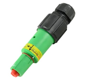 GIFAS - Einleiter-Hochstromstecker Powersafe PE, grün, 500A, 150qmm