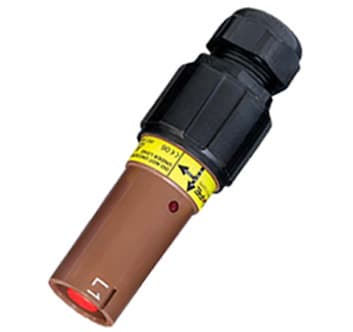 GIFAS - Einleiter-Hochstromkupplung Powersafe L1, braun, 500A, 150qmm