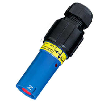 GIFAS - Einleiter-Hochstromkupplung Powersafe N, blau, 500A, 150qmm