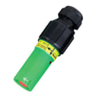 GIFAS - Einleiter-Hochstromkupplung Powersafe PE, grün, 500A, 150qmm
