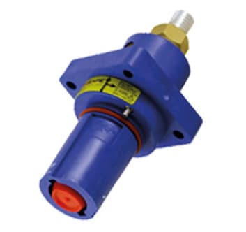 GIFAS - Einleiter-Hochstromgerätestecker Powersafe N, blau, 500A