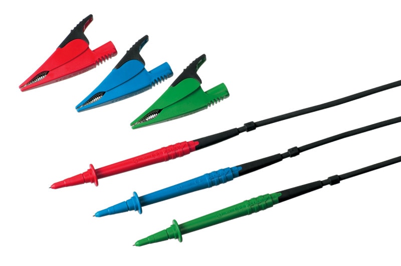 FLUKE - Standardmessleitunssatz m.Krokokl.u.Zub.