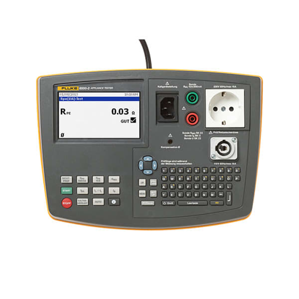FLUKE - Gerätetester mit Automatikfunktion und Tastatur