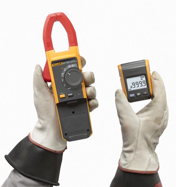 FLUKE - Echteffektiv-Strommesszange Fluke 381 für Gleich- und Wechselstrom mit abnehmbarem Anzeigemodul und iFlex™