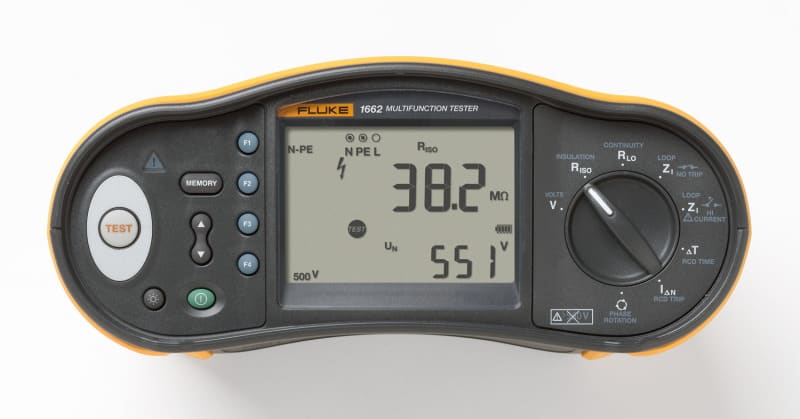 FLUKE - Installatiostester für E8001-Prüfung