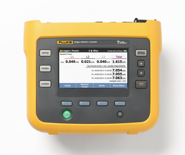 FLUKE - FLUKE 1734/B Tragbarer Energie-Logger (ohne Stromzangen)