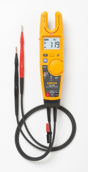 FLUKE - Elektrotester / Gabel-Stromzange bis 600V/200A