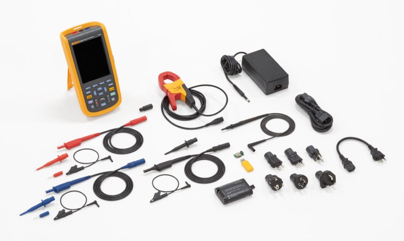 FLUKE - Tragbares Oszilloskop Scopemeter 2 Kanal 40MHz Busstabilität